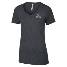 Load image into Gallery viewer, Sault College Facilities Management Ladies V-Neck Cotton Tee