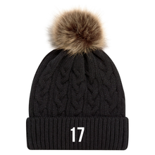 Load image into Gallery viewer, Your Team&#39;s Faux Fur Pom Pom Toque