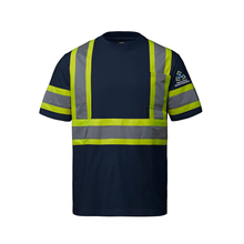 Load image into Gallery viewer, Sault College Facilities Management Optimum Cotton Hi-Vis T-Shirt