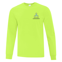 Load image into Gallery viewer, Sault College Facilities Management Unisex Cotton Long Sleeve Tee