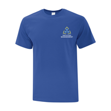 Load image into Gallery viewer, Sault College Facilities Management Unisex Cotton Tee (Embroidered)