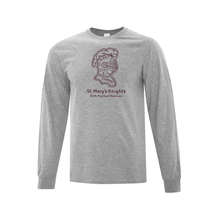 Load image into Gallery viewer, SMC Football 50th Anniversary Cotton Long Sleeve Tee