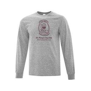 SMC Football 50th Anniversary Cotton Long Sleeve Tee