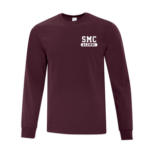 SMC Alumni Crest Cotton Long Sleeve Tee