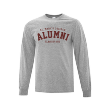 Load image into Gallery viewer, SMC Alumni &#39;Class Of&#39; Cotton Long Sleeve Tee