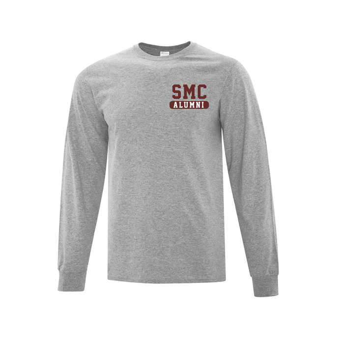 SMC Alumni Crest Cotton Long Sleeve Tee