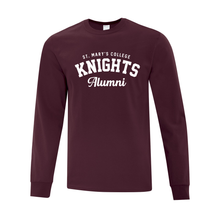 Load image into Gallery viewer, SMC Alumni Knights Cotton Long Sleeve Tee