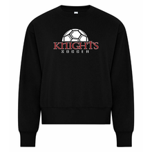 Load image into Gallery viewer, SMC Soccer KOI Element CFF Ladies Crewneck