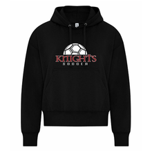 Load image into Gallery viewer, SMC Soccer KOI Element CFF Pullover Ladies Hoodie