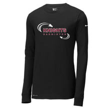 Load image into Gallery viewer, SMC Badminton NIKE Dri-FIT Cotton/Poly Long Sleeve Tee