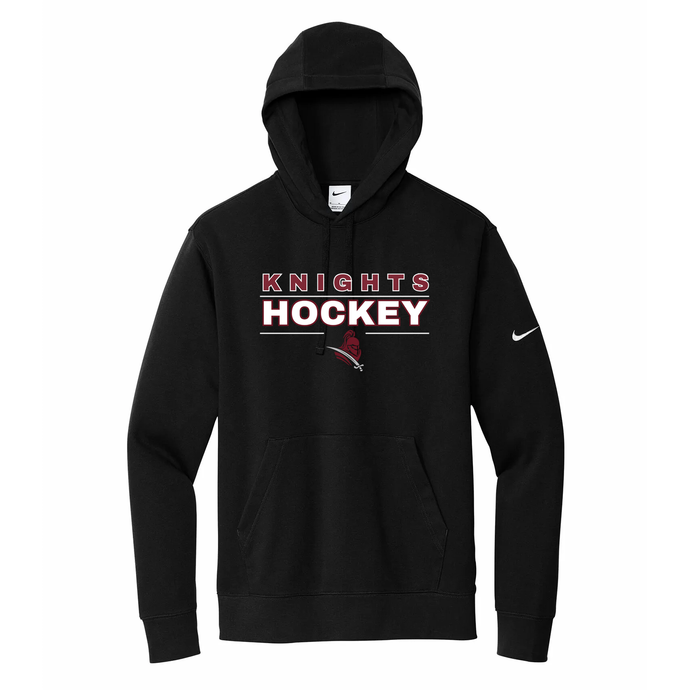 SMC Hockey Nike Club Fleece Sleeve Swoosh Pullover Hoodie