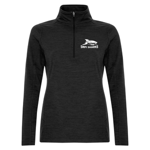 SMFI STAFF Dynamic Heather Fleece 1/2 Zip Ladies Sweatshirt