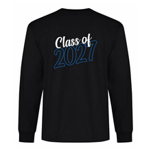Load image into Gallery viewer, SMFI Grad 2027 Everyday Ring Spun Cotton Adult Long Sleeve Tee