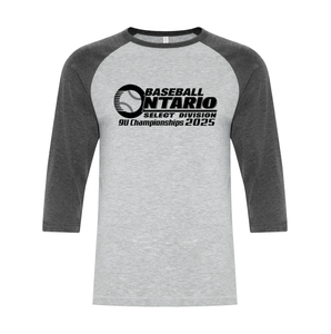 SOBA 2025 9U Championships Ring Spun Baseball Tee