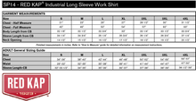 Load image into Gallery viewer, Sault College Facilities Management Red Kap Industrial Long Sleeve Work Shirt (Embroidered)