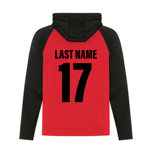 LBMX Storm Game Day Fleece Two Tone Adult Hooded Sweatshirt