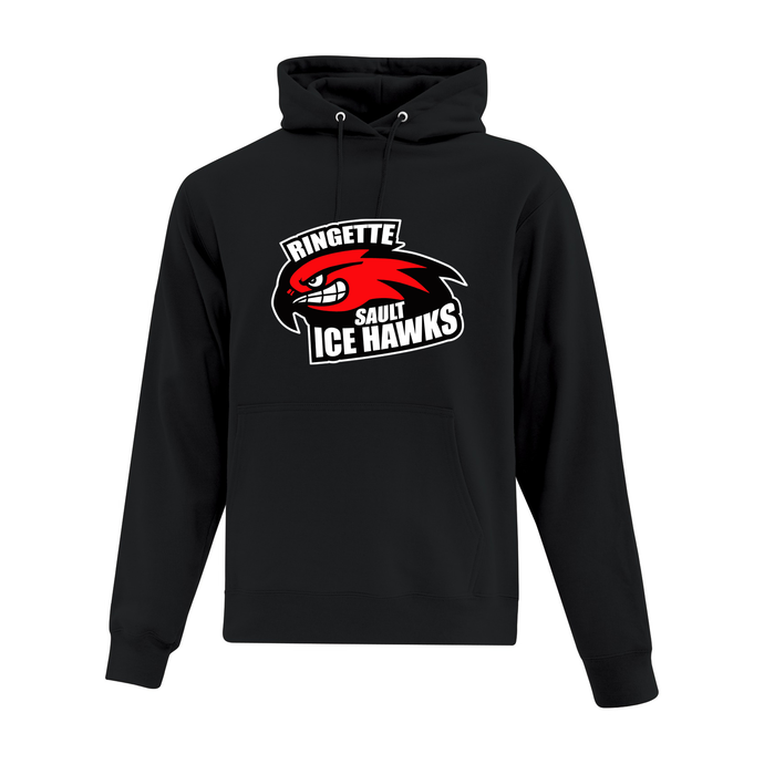 Sault Ringette Club FC Ice Hawks Everyday Fleece Adult Hoodie