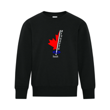 Load image into Gallery viewer, Sault Ringette Club Everyday Fleece Crewneck Youth Sweaters