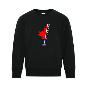 Sault Ringette Club Everyday Fleece Crewneck Youth Sweaters