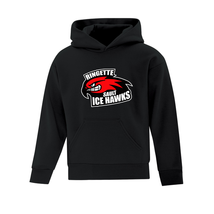Sault Ringette Club FC Ice Hawks Everyday Fleece Youth Hoodie