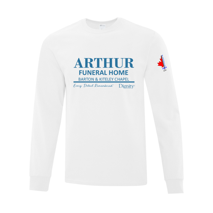 Sault Ringette Sponsor Feature Everyday Cotton Long Sleeve Tee
