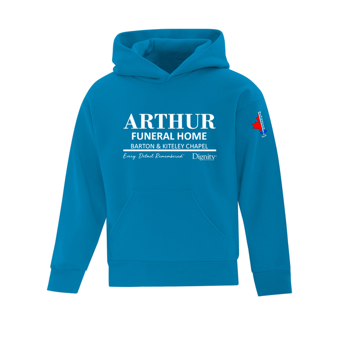 Sault Ringette Sponsor Feature Everyday Fleece Youth Hoodie