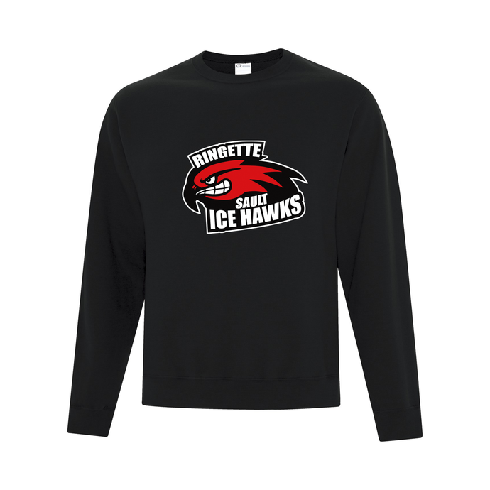 Sault Ringette Club Everyday Fleece Crewneck Sweaters