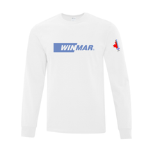 Load image into Gallery viewer, Sault Ringette Sponsor Feature Everyday Cotton Long Sleeve Tee