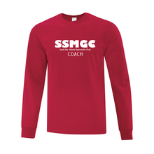 Load image into Gallery viewer, SSMGC Coaches Everyday Cotton Adult Long Sleeve