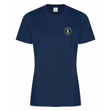 Load image into Gallery viewer, SSM Fire Department Children's Cancer Awareness Everyday Ring Spun Ladies Cotton LADIES Tee