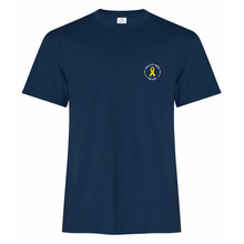 Load image into Gallery viewer, SSM Fire Department Children's Cancer Awareness Everyday Ring Spun Cotton ADULT Tee