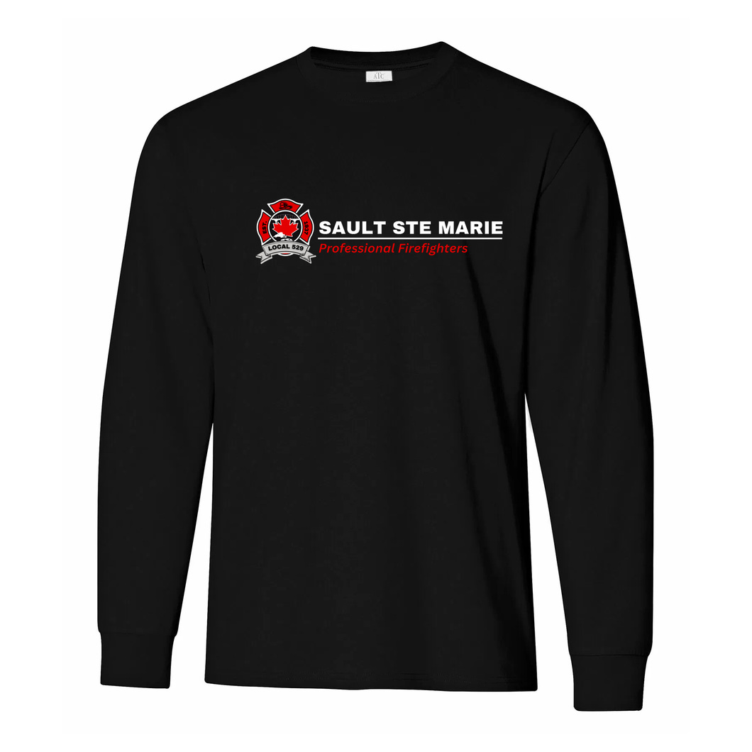 SSM Firefighters Local 529 Everyday Ring Spun Cotton Long Sleeve Tee