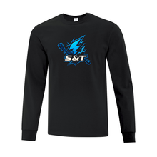 Load image into Gallery viewer, S&amp;T Hockey Everyday Cotton Long Sleeve Tee