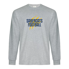 Load image into Gallery viewer, Sault Sabercats Everyday Ring Spun Cotton Long Sleeve Adult Tee
