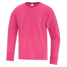 Load image into Gallery viewer, Your Team&#39;s Everyday Cotton Long Sleeve Youth Tee