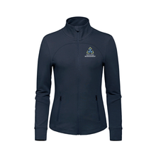 Load image into Gallery viewer, Sault College Facilities Management Adventurer French Terry Performance Ladies Full Zip (Embroidered)