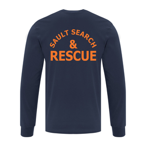 Sault Search & Rescue Embroidered Everyday Cotton Long Sleeve Tee