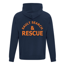 Load image into Gallery viewer, Sault Search &amp; Rescue Everyday Fleece Full Zip Hooded Sweatshirt (Embroidered)