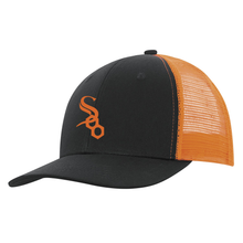 Load image into Gallery viewer, Soo Black Sox Snapback Trucker Hat