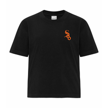 Load image into Gallery viewer, Soo Black Sox Heavyweight Ladies Boxy Tee