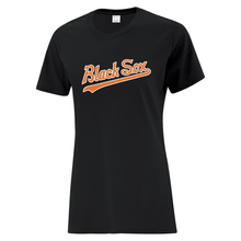 Load image into Gallery viewer, Soo Black Sox Everyday Cotton Ladies Tee