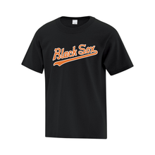 Load image into Gallery viewer, Soo Black Sox Everyday Cotton Youth Tee