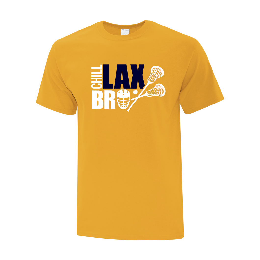 Soo Spartans Lacrosse 'Chill LAX Bro' Everyday Cotton Tee