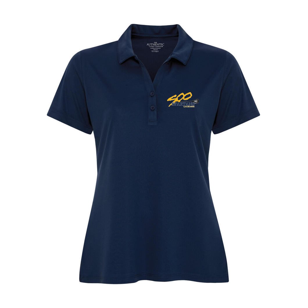 Soo Spartans Lacrosse Pro Team Ladies Sport Shirt Embroidered