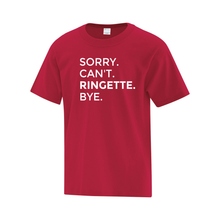 Load image into Gallery viewer, Sault Ringette Club &#39;Fun Phrases&#39; Everyday Cotton Youth Tee