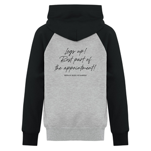 Spina's Body Sugaring Everyday Fleece Two Tone Hooded Sweatshirt
