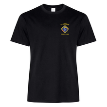 Load image into Gallery viewer, St. Joseph Knights of Columbus Everyday Ring Spun Cotton Tee