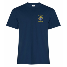 Load image into Gallery viewer, St. Joseph Knights of Columbus Everyday Ring Spun Cotton Tee
