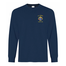 Load image into Gallery viewer, St. Joseph Knights of Columbus Everyday Ring Spun Cotton Long Sleeve Tee