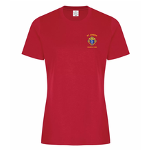 Load image into Gallery viewer, St. Joseph Knights of Columbus Everyday Ring Spun Cotton Ladies Tee